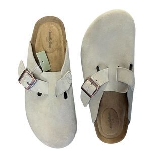 GOODFELLOW & CO Men's Arthur Suede Clogs Taupe